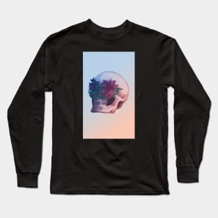 The skull of beautiful Long Sleeve T-Shirt